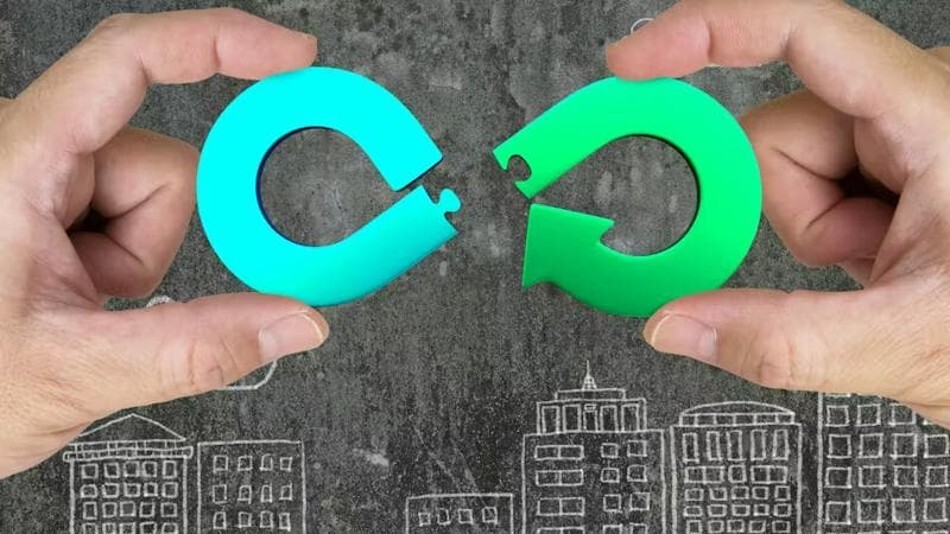 Circular economy illustration