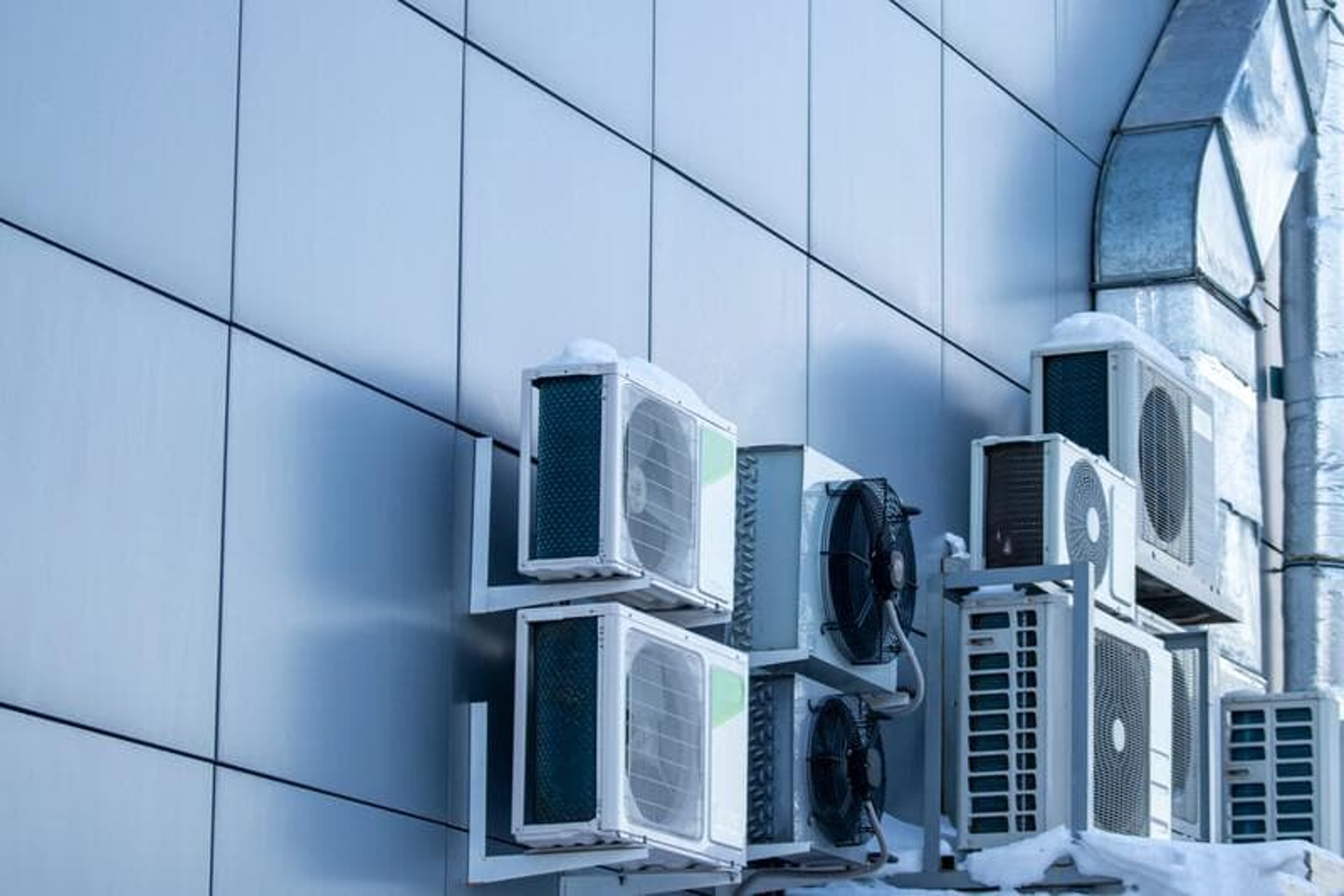 HVAC unit on a building